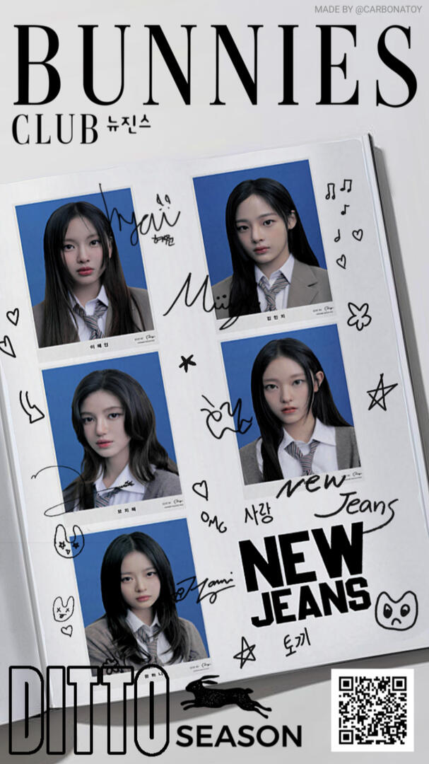 Bunnies Club Poster
